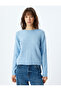 Long Sleeve Crew Neck Basic Knitwear Sweater - 3