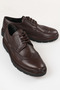 Genuine Leather Black Classic Shoes - 4