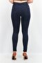 Women Skinny Fit Plain Stretchable Skinny 32 Length Jeans, Navy Blue - 3