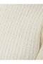 High Collar Sweater with Long Sleeves and Hair Braid Pattern - 6