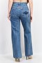 Women Regular Fit Washed Denim Jeans, Blue - 4