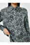 Leopard Print Long Sleeve Shirt - 5