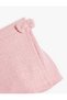 Tweed Shorts Skirt with Bow Detail - 3