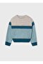 Girl's Color Block Sweater 7309 - 4