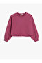 Basic Sweatshirt Long Sleeve Crew Neck