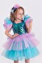 Mermaid Dress with Tutu Skirt - 2