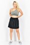 Women Sportswear Fit Training Skirt, Black - 3