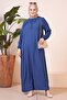 Women's Large Size Ayrobin Long Mother Dress - 6