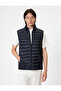 Inflatable Vest Slim Fit Stand Collar Pocket Detailed - 3
