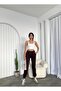 Women's Winter Cotton Sardon-Lined Sweatpants - Brown - 3