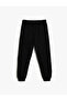 Jogger Sweatpants College Print Detailed Tie Waist - 2