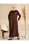 Women's Large Size Winter Hijab Top Coat Zippered Top Coat Full Size - 4