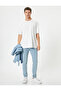 Skinny Fit Buttoned Standard Waist Jeans