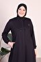 Large Size Long Winter Full Length Women's Top Coat - 3