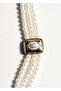 Triple Pearl Necklace - 4