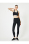 Sports Bra with Adjustable Cross Straps on the Back and Covered Agraf Closure - 2