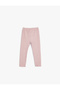 Basic leggings with elastic waist and soft texture