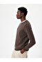 Crew Neck Sweatshirt Basic Long Sleeve Hooded