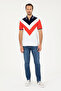 Men's Regular Fit Polo Neck Red T-Shirt 50281563-Vr030 - 4