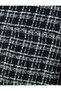 Tweed Crop Jacket Round Neck Pocket Detailed Buttoned - 6