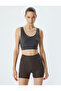Sports Bra U Neck Printed Sleeveless Covered Slim Fit Interlock - 3