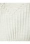 Knitted Textured Sweater Crew Neck Sleeveless - 6