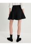 Mini Tweed Flared Skirt Fitted at the Waist - 4