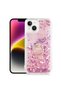 حافظة Zore Milce متوافقة مع هاتف iPhone 14 Plus - وردي