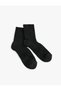 Textured Basic Sports Socks