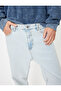 Men's Jean Pants Light Indigo 5Wam40157Nd Loose Fit Jean Pants - Steve Jean - 5