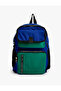 School Bag with Pocket Detail and Zipper Closure