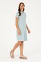 Women's Aqua Green Knitted Dress 50280038 -Vr048 - 3