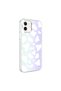 iPhone 12 Compatible Zore M-Blue Patterned Case-Cow No2