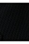 Crop Sweatshirt with Zipper, Hooded, Openwork, Long Sleeves, Ribbed - 6