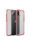 حافظة Zore Volks متوافقة مع هاتف iPhone 13 - أحمر