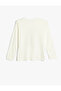T-Shirt Long Sleeve Dog Printed Crew Neck Cotton - 2