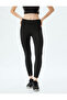 Basic Sports Leggings High Waist Skinny Fit Interlock Interlock - 3