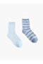 Patterned Socks Set - Pack of 2