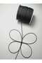 1.5 mm 45 Meters Black Color Parachute Cord Macrame Bracelet Cord Necklace Jewelry Design Cord - 6