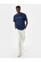 Slogan Printed T-Shirt Crew Neck Short Sleeve Cotton - 2