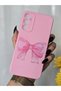 Samsung Galaxy A54 Compatible Velvet Launch Ribbon Printed Case