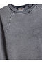 Oversize Sweatshirt Crew Neck Faded Effect Cotton - 3