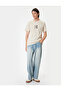 Slogan Printed T-Shirt Short Sleeve Crew Neck Cotton - 2