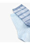 Patterned Socks Set - Pack of 2 - 3