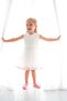 Pon Pon Skirted Girl's Birthday Special Occasion Dress (Large Size), Holiday Dress - 9