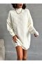 Patterned Low Sleeve Knitwear Tunic - 5
