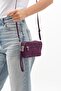 Clinker Fabric Mini Cross Strap Women's Mobile Phone Bag Hand Bag Wallet 10*18 cm Water Repellent - 2