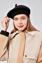 Women's Winter Stylish French Painter Plain Knit Beret Hat - 2