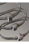 Heart Detailed Zircon Stone Steel Bracelet - 3