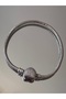 Heart Detailed Zircon Stone Steel Bracelet - 2